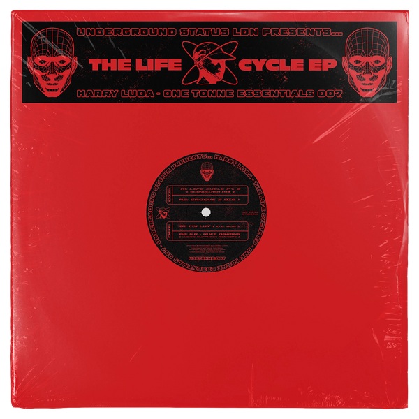 HARRY LUDA 'THE LIFE CYCLE EP' 12" (RED WAX)