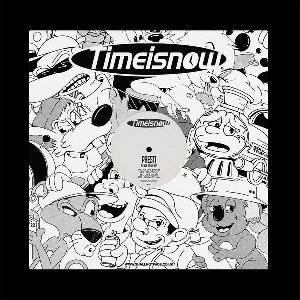 *PRE-ORDER* PESTI 'AS WE MOVE EP' 12"