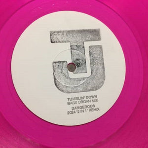 *PRE-ORDER* Tuff Jam 'Tumblin Down (Bass Organ Mix) / Dangerous (2024 '2 in 1' Remix)' 10" [Pink Wax]