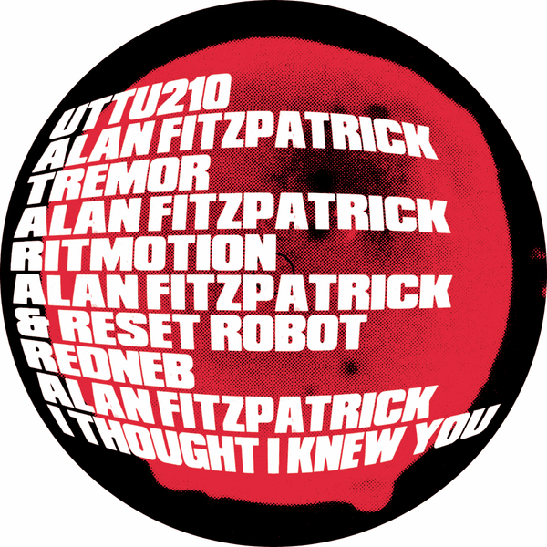 *PRE-ORDER* ALAN FITZPATRICK  'TREMOR EP' 12"