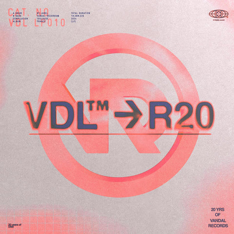 *PRE-ORDER* VARIOUS '20 YEARS OF VANDAL RECORDS' 3LP