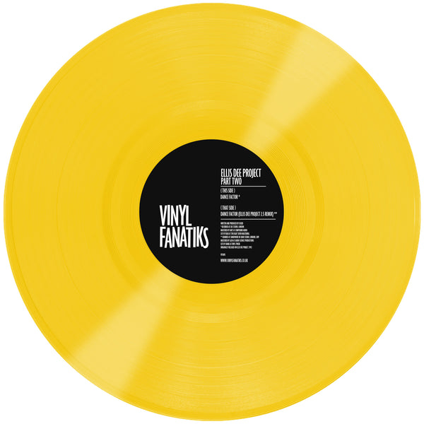 ELLIS DEE 'DANCE FACTOR / DANCE FACTOR RMX' 12"