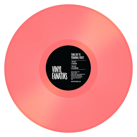 TONE DEF & TERMINAL FROST 'ADMISSION / THE HAUNTING' 12" (PINK WAX)