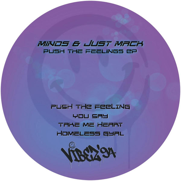 *PRE-ORDER* MINOS & JUST MACK 'PUSH THE FEELING EP' 12"