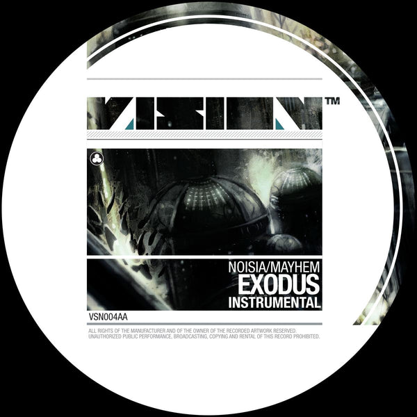 *PRE-ORDER* NOISIA & MAYHEM FT. KRS-ONE 'EXODUS' 12"
