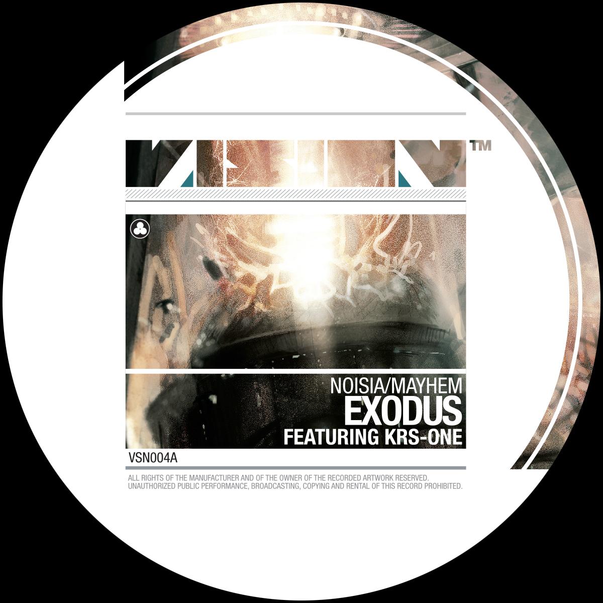 *PRE-ORDER* NOISIA & MAYHEM FT. KRS-ONE 'EXODUS' 12"