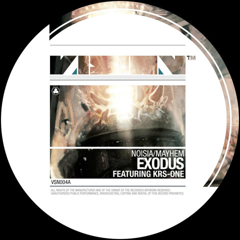 *PRE-ORDER* NOISIA & MAYHEM FT. KRS-ONE 'EXODUS' 12"
