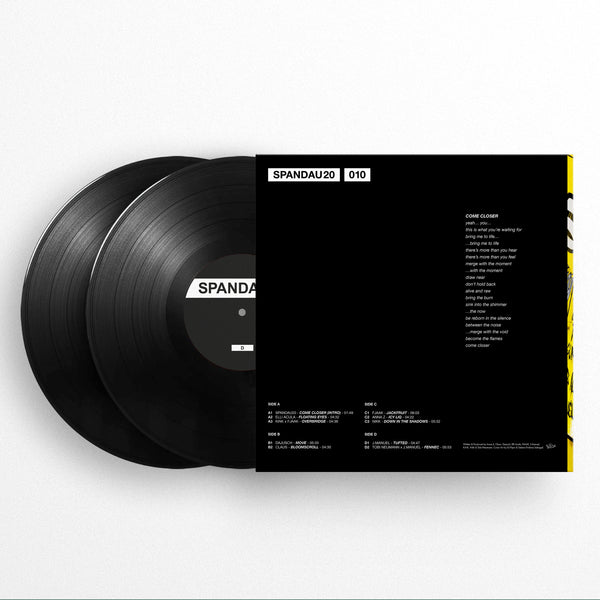 *BACK SOON* VARIOUS 'SPANDAU20 010' 2LP