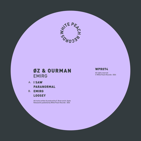 OZ & OURMAN 'EMIRG' 12"