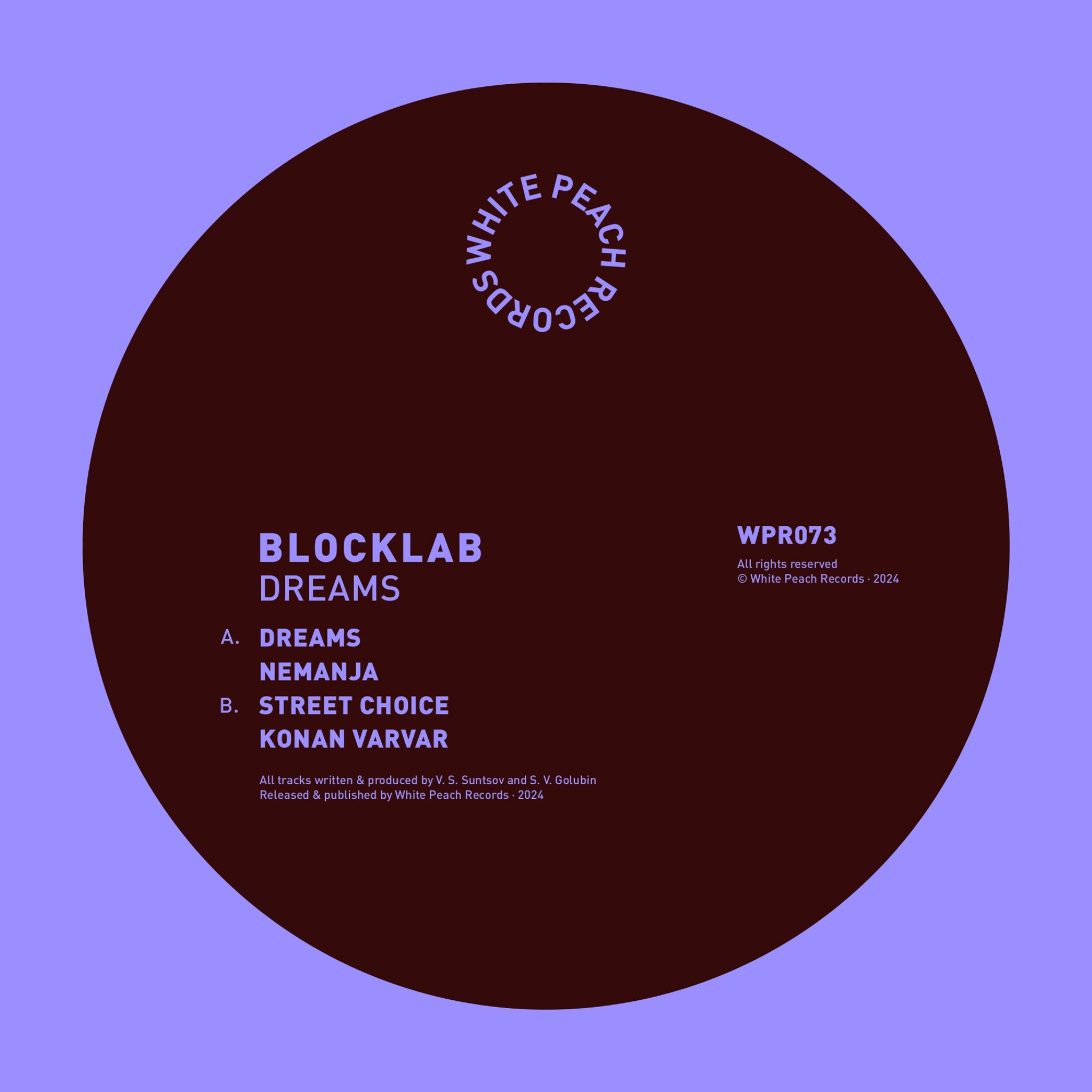 BLOCKLAB 'DREAMS' 12"