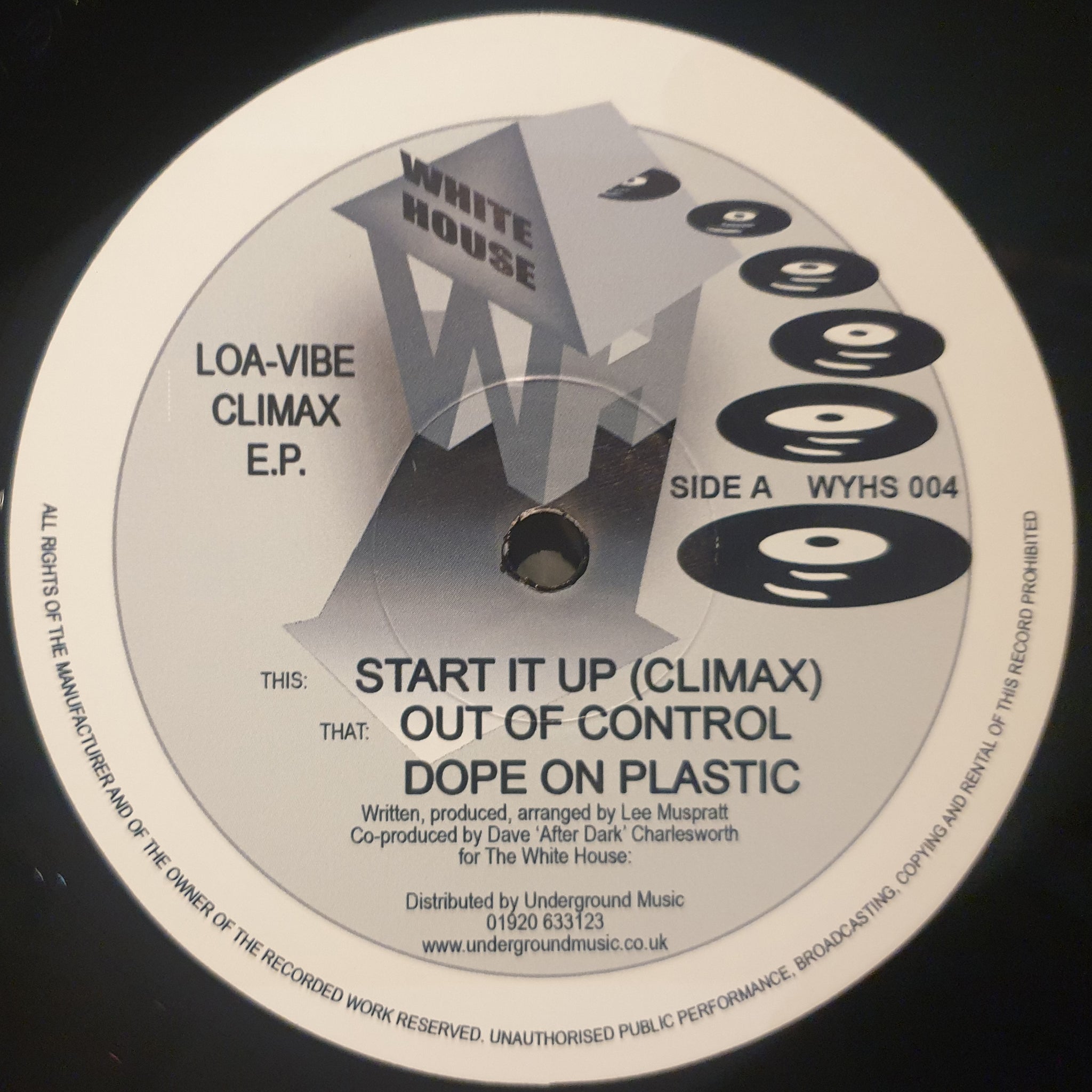 LOA-VIBE 'CLIMAX EP' 12"