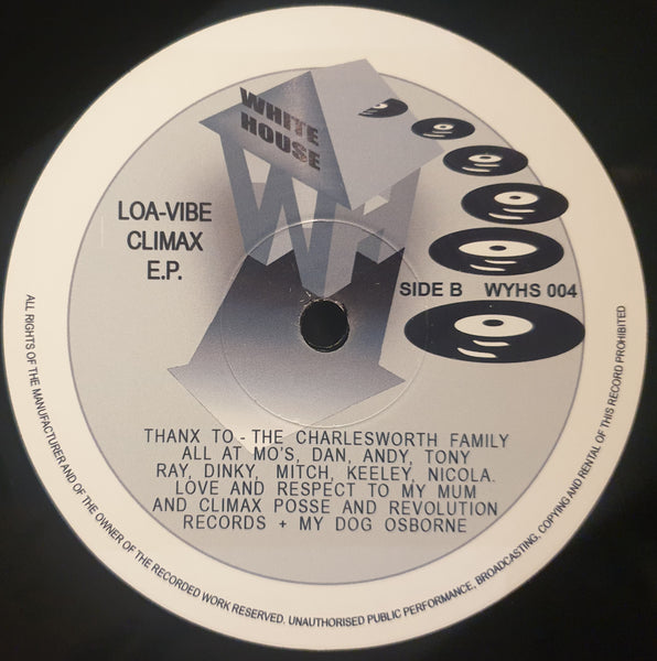 LOA-VIBE 'CLIMAX EP' 12"