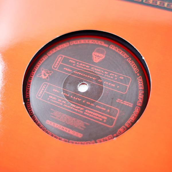 HARRY LUDA 'THE LIFE CYCLE EP' 12" (RED WAX)