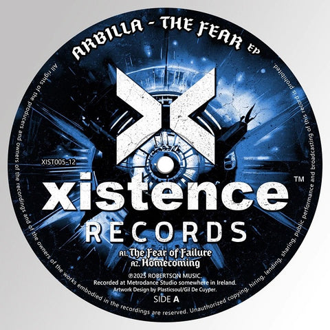 *PRE-ORDER* ARBILLA 'THE FEAR EP' 12"