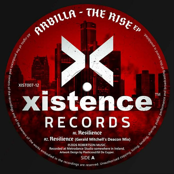 *PRE-ORDER* ARBILLA 'THE RISE EP' 12"