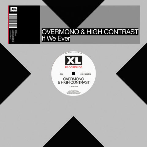 OVERMONO & HIGH CONTRAST 'IF WE EVER' 12"