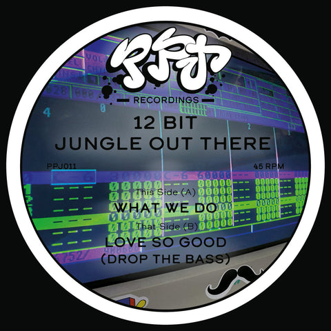 12-BIT JUNGLE OUT THERE 'WHAT WE DO / LOVE SO GOOD' 12"