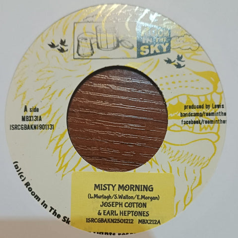 *PRE-ORDER* JOSEPH COTTON & EARL HEPTONES 'MISTY MORNING' 7"