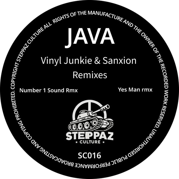 JAVA 'NUMBER 1 SOUND / YES MAN (REMIXES)' 12"