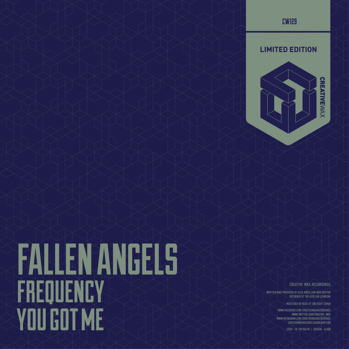 FALLEN ANGELS 'FREQUENCY EP' 12"