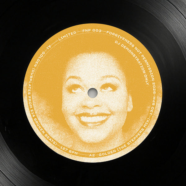 FORGIVENESS NOT PERMISSION 'GOLDEN / OYA COMA VA' 12"