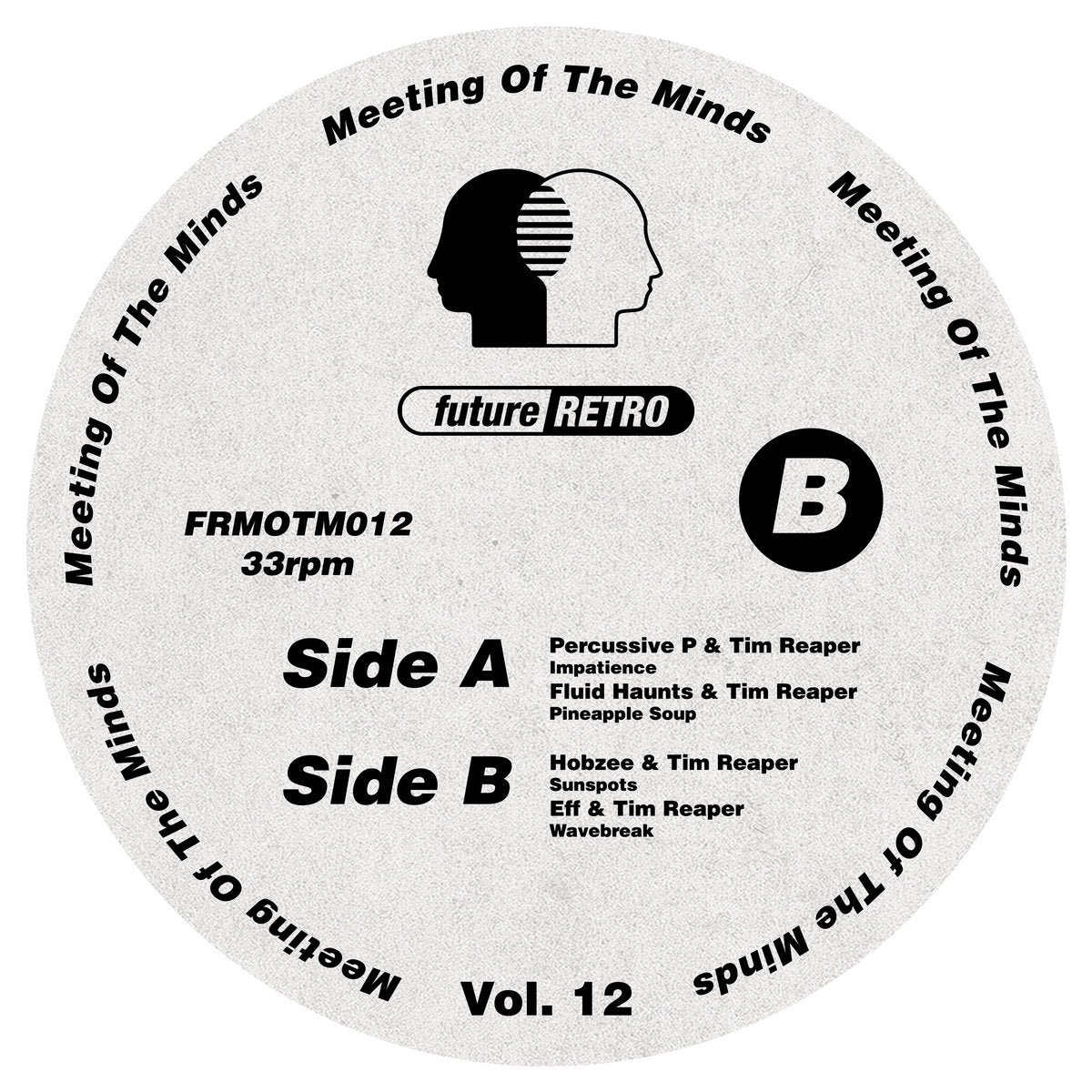 TIM REAPER 'MEETING OF THE MINDS - VOL.12' 12"
