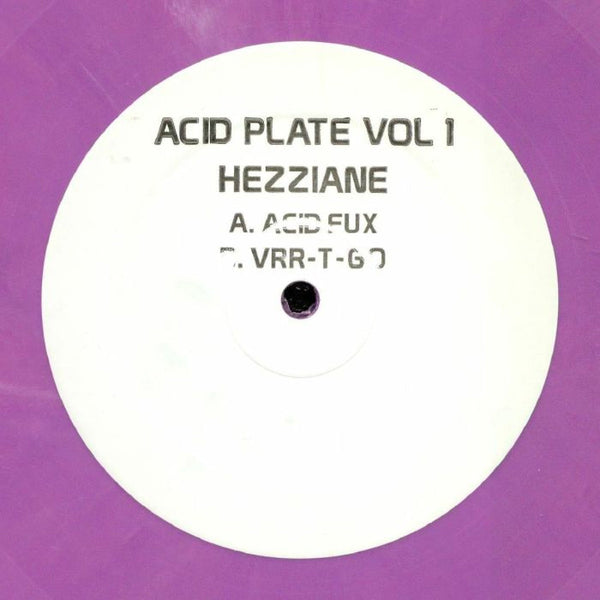 HEZZIANE 'ACID PLATE VOL 1 ' 12"