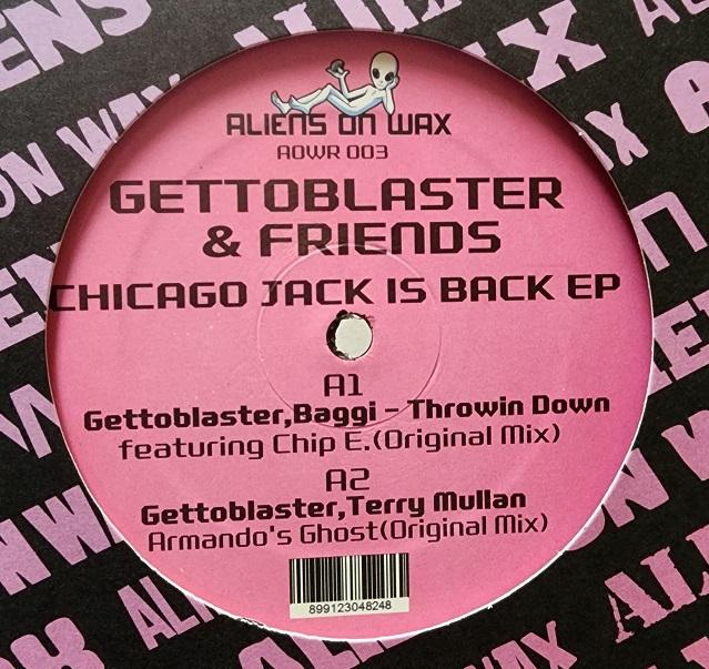 *PRE-ORDER* Gettoblaster & Friends 'Chicago Jack Is Back EP' 12"