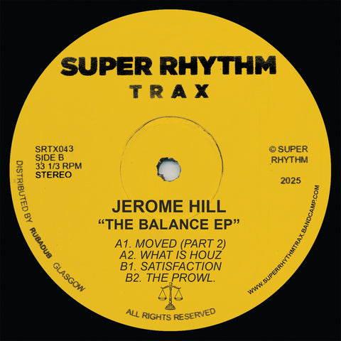 *PRE-ORDER* Jerome Hill 'Balance EP' 12"