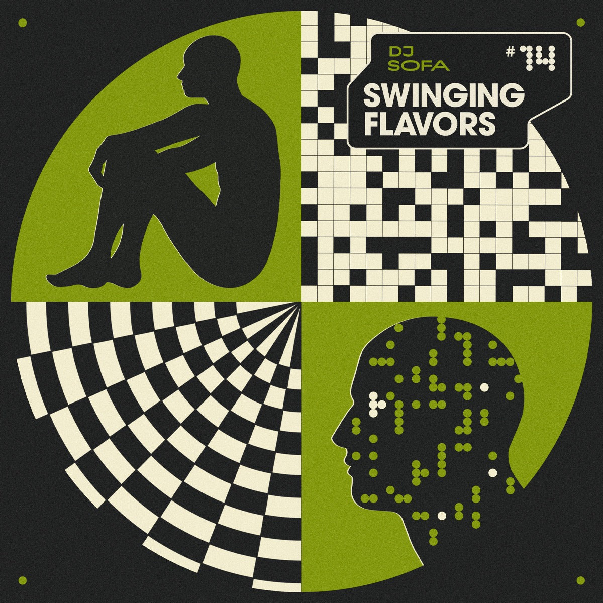 DJ SOFA 'SWINGING FLAVORS #14' 7" (INC.  POSTER)