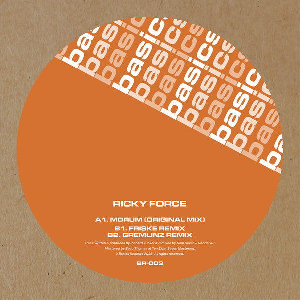 RICKY FORCE 'MDRUM' 12"