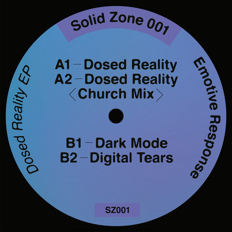 *PRE-ORDER* EMOTIVE RESPONSE 'DOSED REALITY EP' 12"