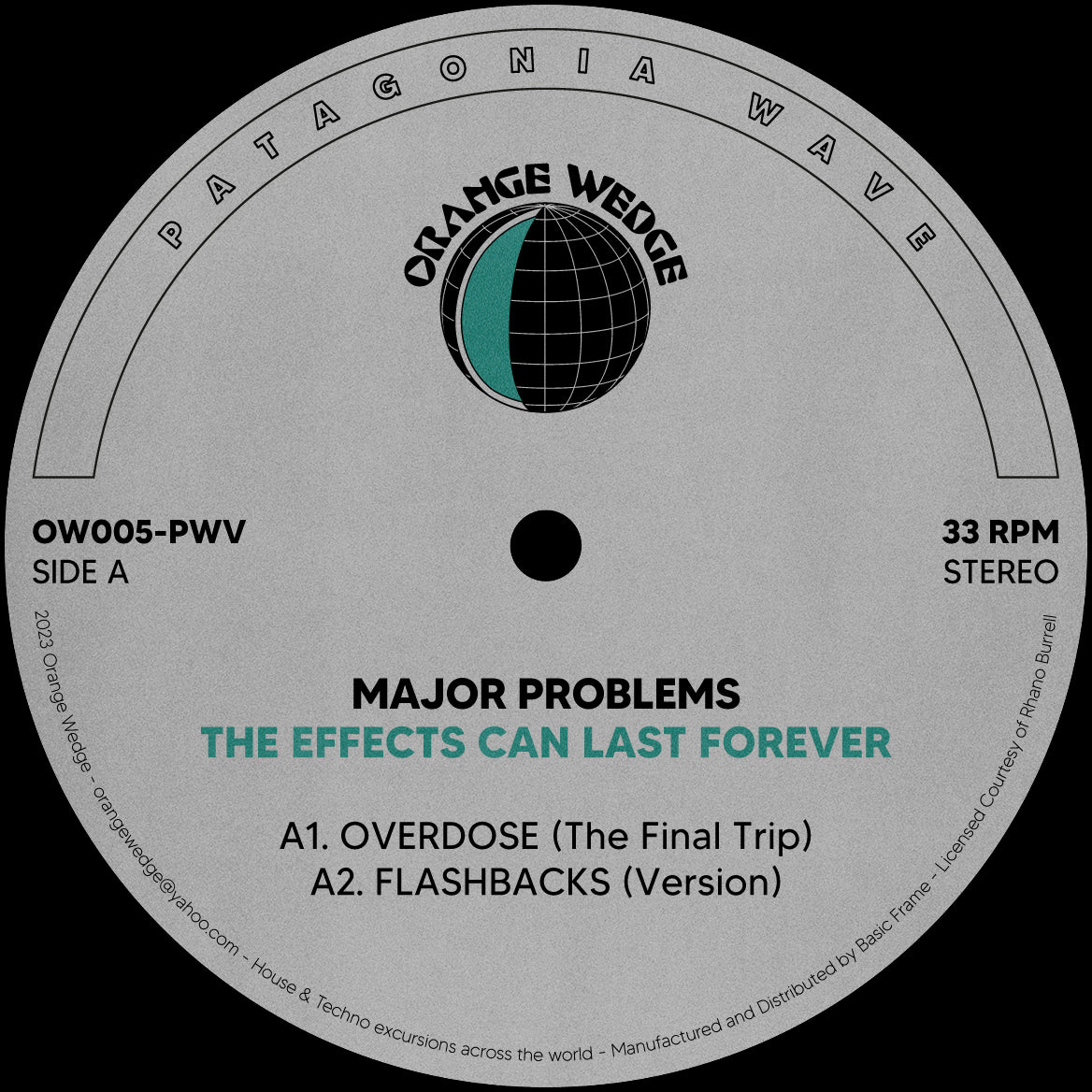 Major Problems 'The Effects Can Last Forever' 12"