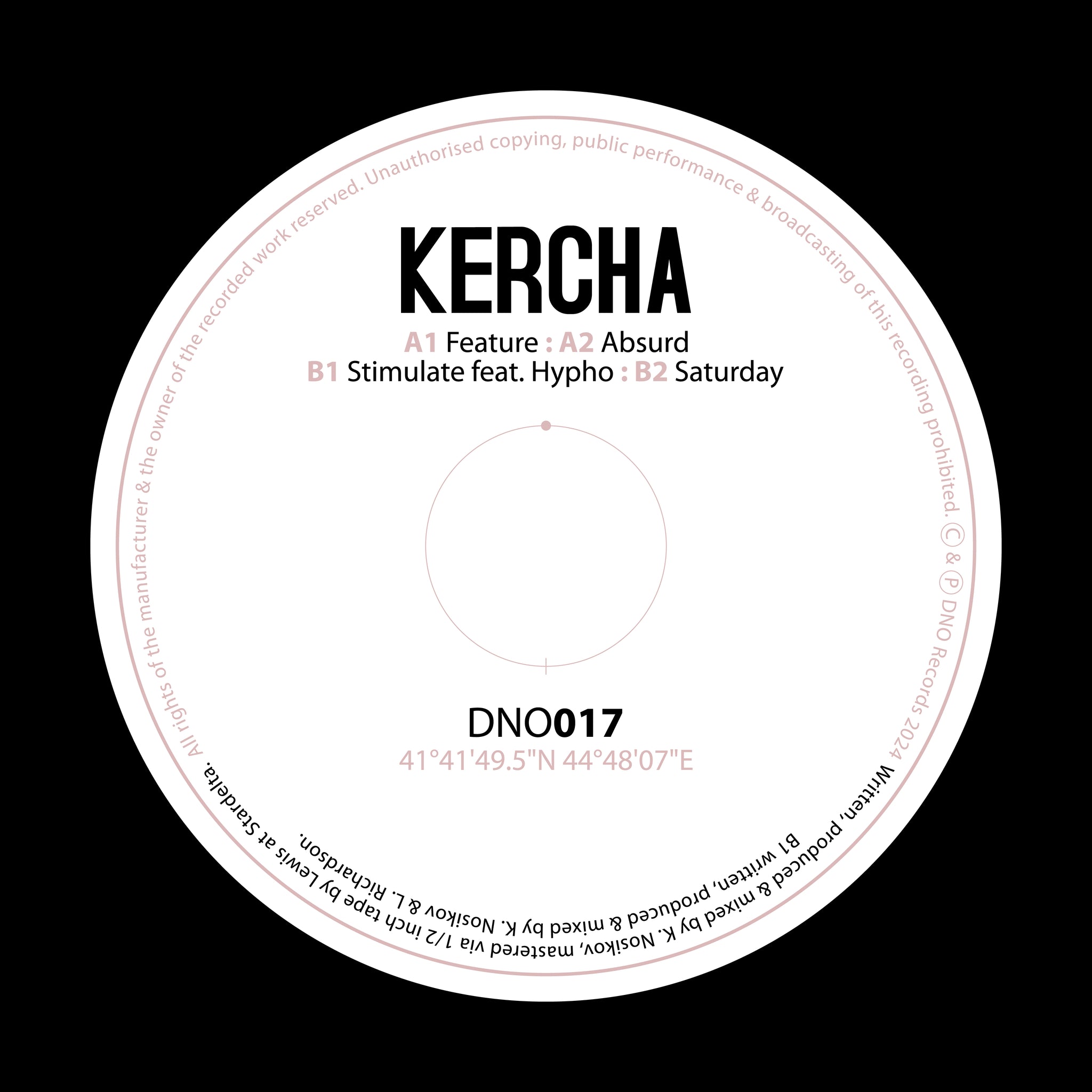 Kercha 'Absurd EP' 12"