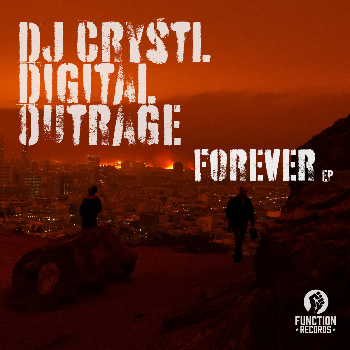 *PRE-ORDER* DJ CRYSTL. DIGITAL & OUTRAGE 'FOREVER EP' 12"