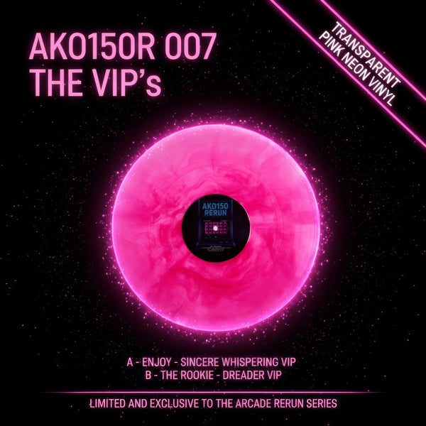 *PRE-ORDER* ENJOY & THE ROOKIE 'SINCERE WHISPERING (VIP) / DREADER (VIP) (PINK SMOKE COLOUR VINYL)' 12"