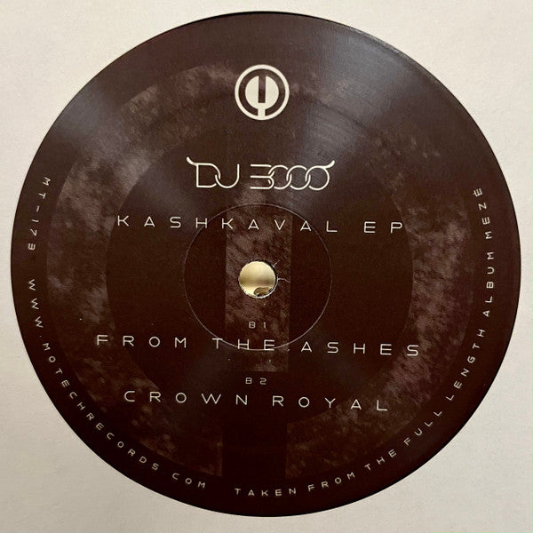 *PRE-ORDER* DJ 3000 'KASHKAVAL EP' 12"
