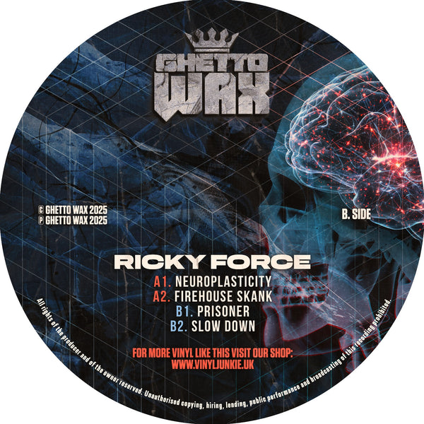 RICKY FORCE 'NEUROPLASTICITY EP' 12"