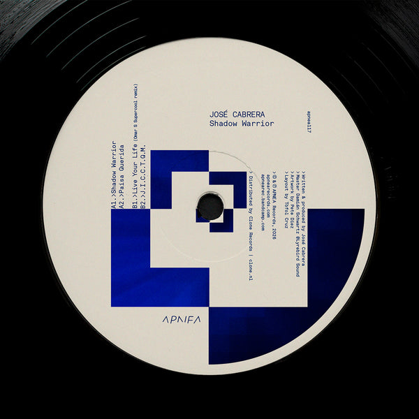 JOSE CABRERA 'SHADOW WARRIOR EP' 12"