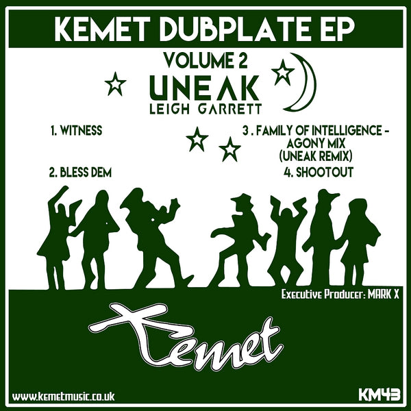 UNEAK 'KEMET DUBPLATE - VOL.2' 12"