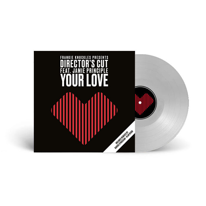 *PRE-ORDER* FRANKIE KNUCKLES PRESENTS DIRECTOR'S CUT 'YOUR LOVE FT. JAMIE PRINCIPLE' 12" [CLEAR WAX]