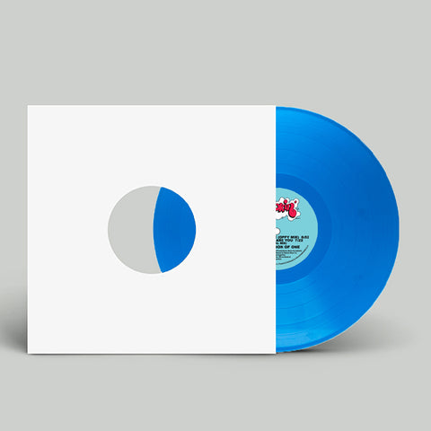 CORPORATION OF ONE 'THE REAL LIFE / SO WHERE ARE YOU' 12" (BLUE WAX)