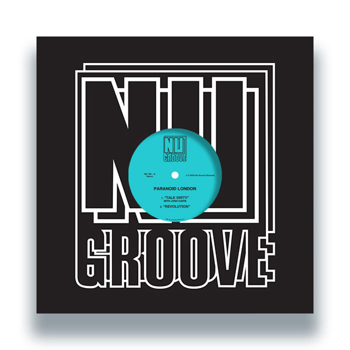 *PRE-ORDER* PARANOID LONDON & JOSH CAFFE 'TALK DIRTY / REVOLUTION' 12"