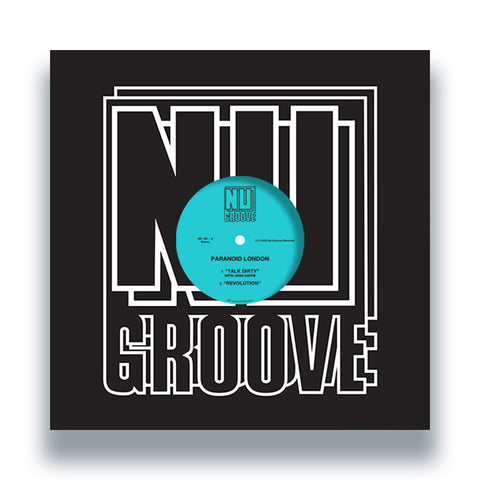 *PRE-ORDER* PARANOID LONDON & JOSH CAFFE 'TALK DIRTY / REVOLUTION' 12"