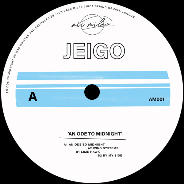 JEIGO 'AN ODE TO MIDNIGHT' 12"