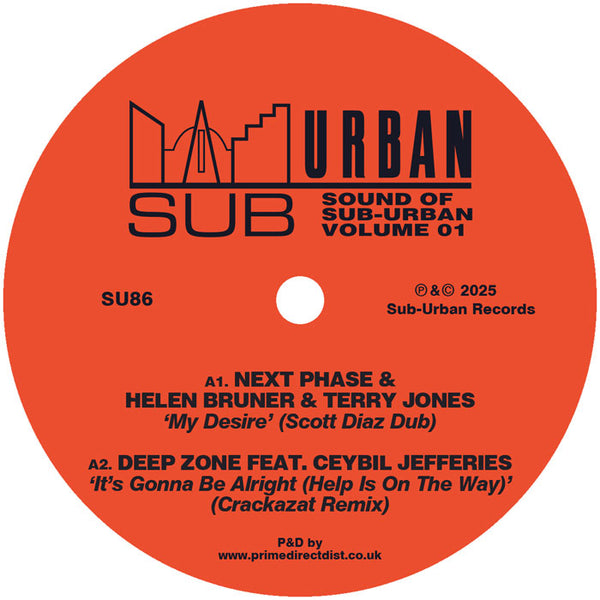 VARIOUS 'THE SOUND OF SUB-URBAN - VOL.1' 12"
