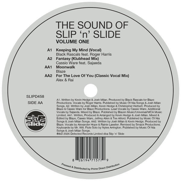 *PRE-ORDER* VARIOUS 'THE SOUND OF SLIP 'N' SLIDE, VOL. 1' 12"