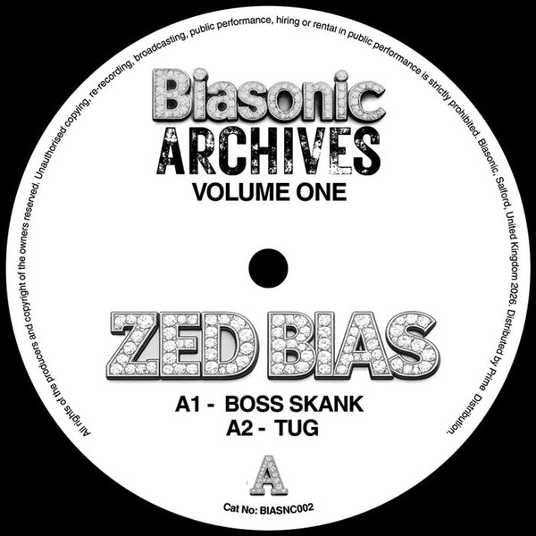 *PRE-ORDER* ZED BIAS 'ARCHIVES VOL 1' 12"