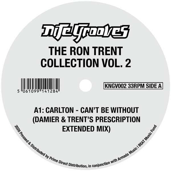 *PRE-ORDER* VARIOUS 'THE RON TRENT COLLECTION VOL.2' 12"