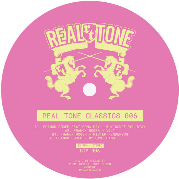 *PRE-ORDER* FRANCK ROGER 'REAL TONE CLASSICS VOL 6' 12"